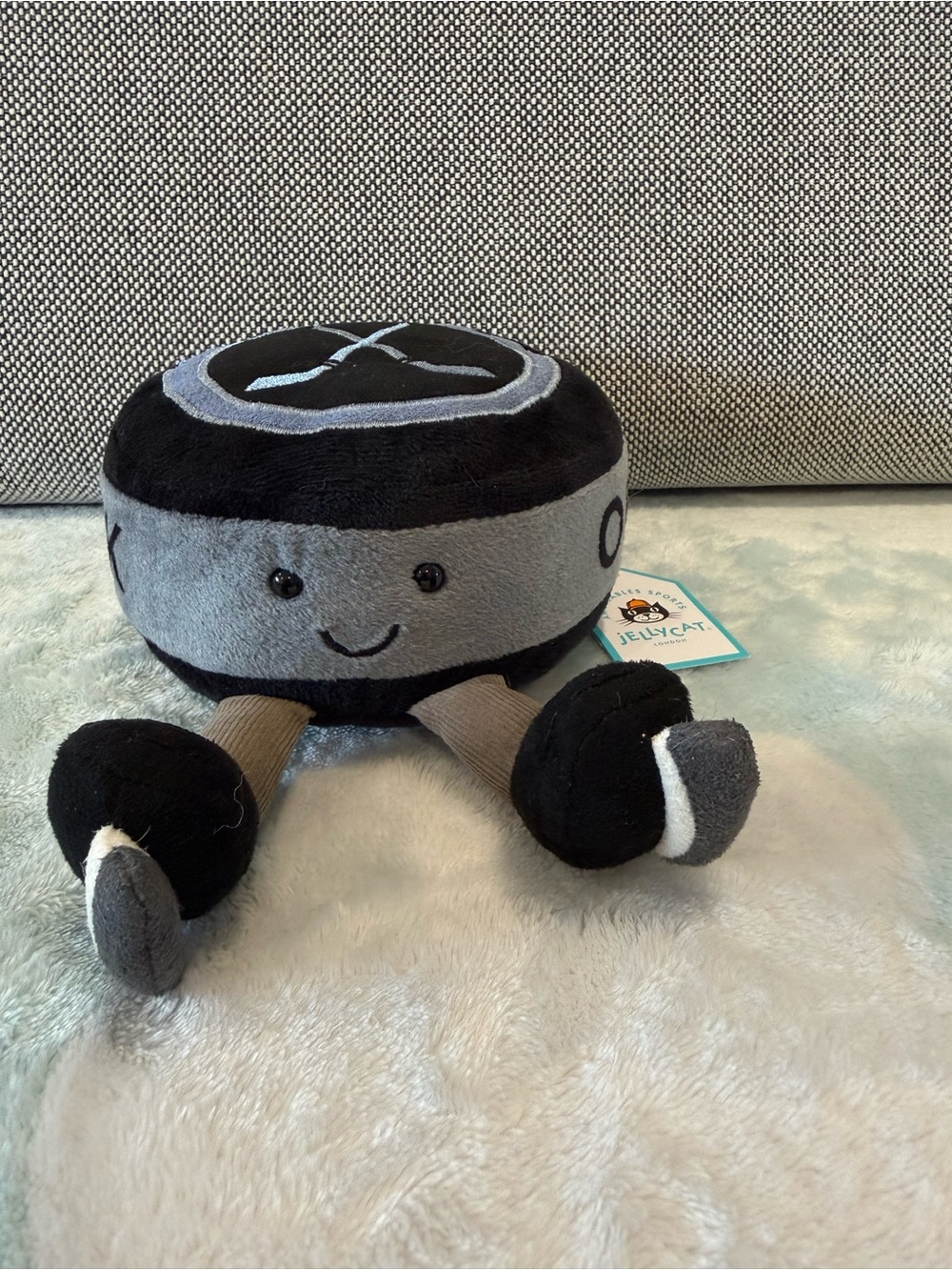 Jellycat Amuseables Sports Ice Hockey Puck BNWT